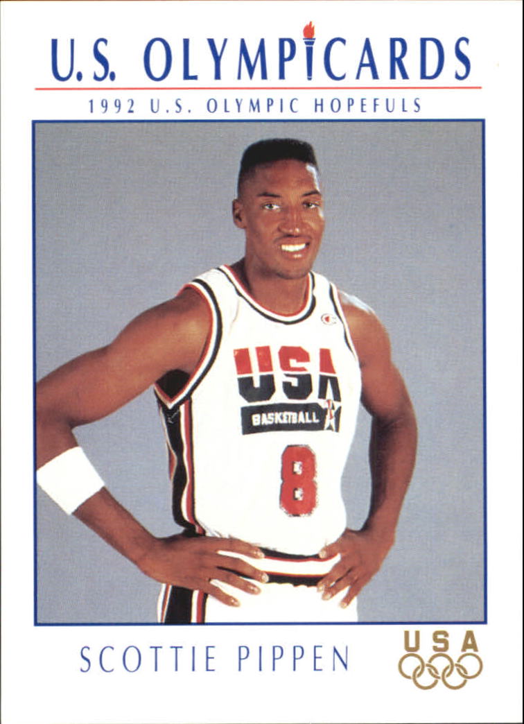 1992 Impel U.S. Olympic Hopefuls #15 Scottie Pippen BK