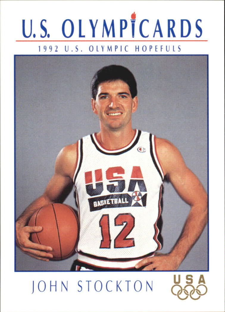 1992 Impel U.S. Olympic Hopefuls #17 John Stockton BK