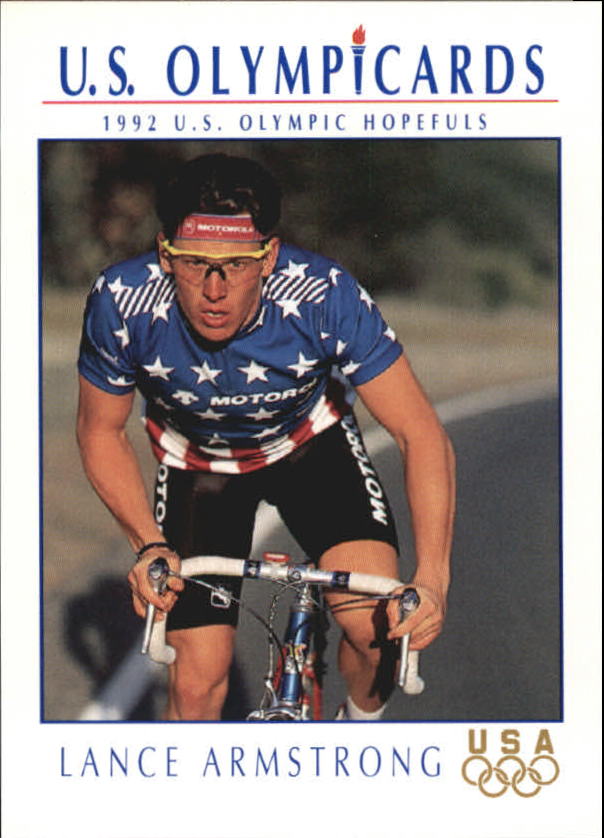1992 Impel U.S. Olympic Hopefuls #31 Lance Armstrong/Cycling