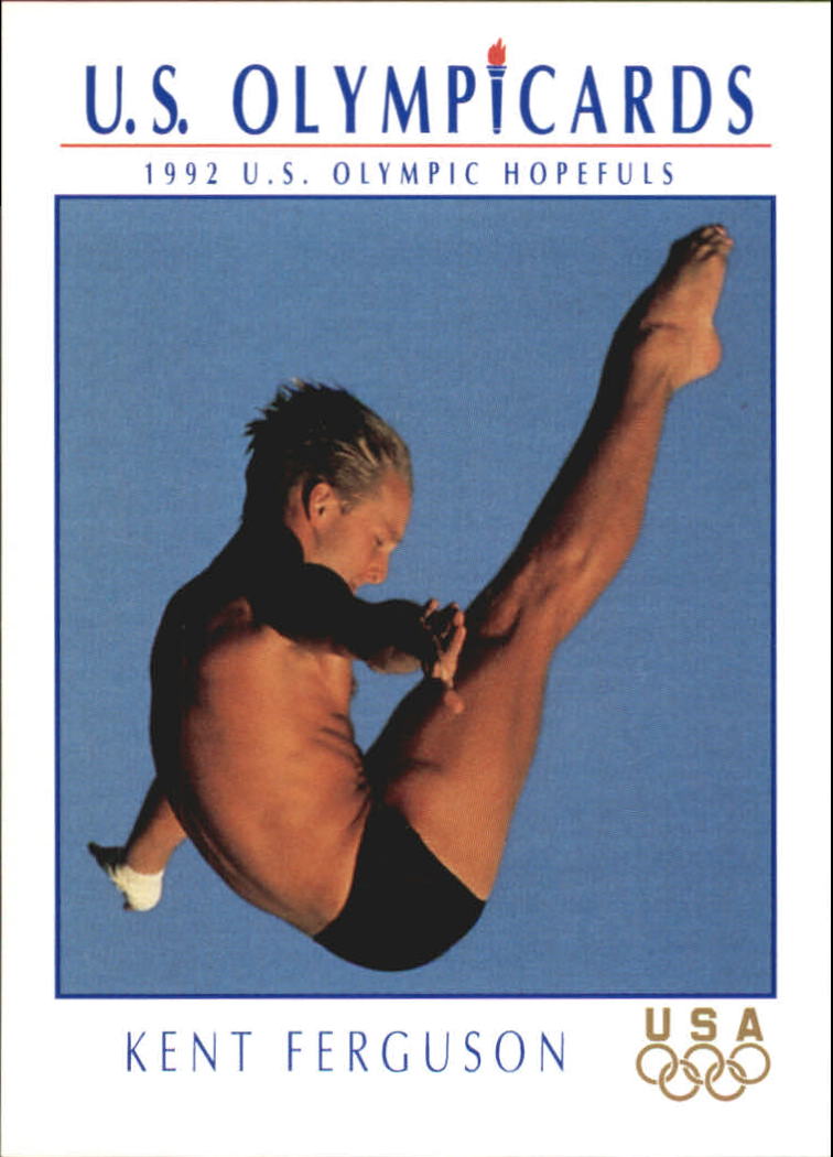 1992 Impel U.S. Olympic Hopefuls #35 Kent Ferguson/Diving