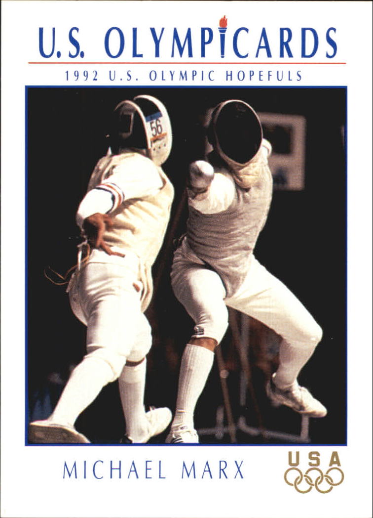 1992 Impel U.S. Olympic Hopefuls #43 Michael Marx/Fencing