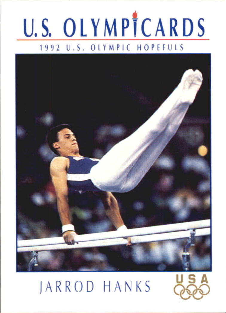 1992 Impel U.S. Olympic Hopefuls #45 Jarrod Hanks/Gymnastics