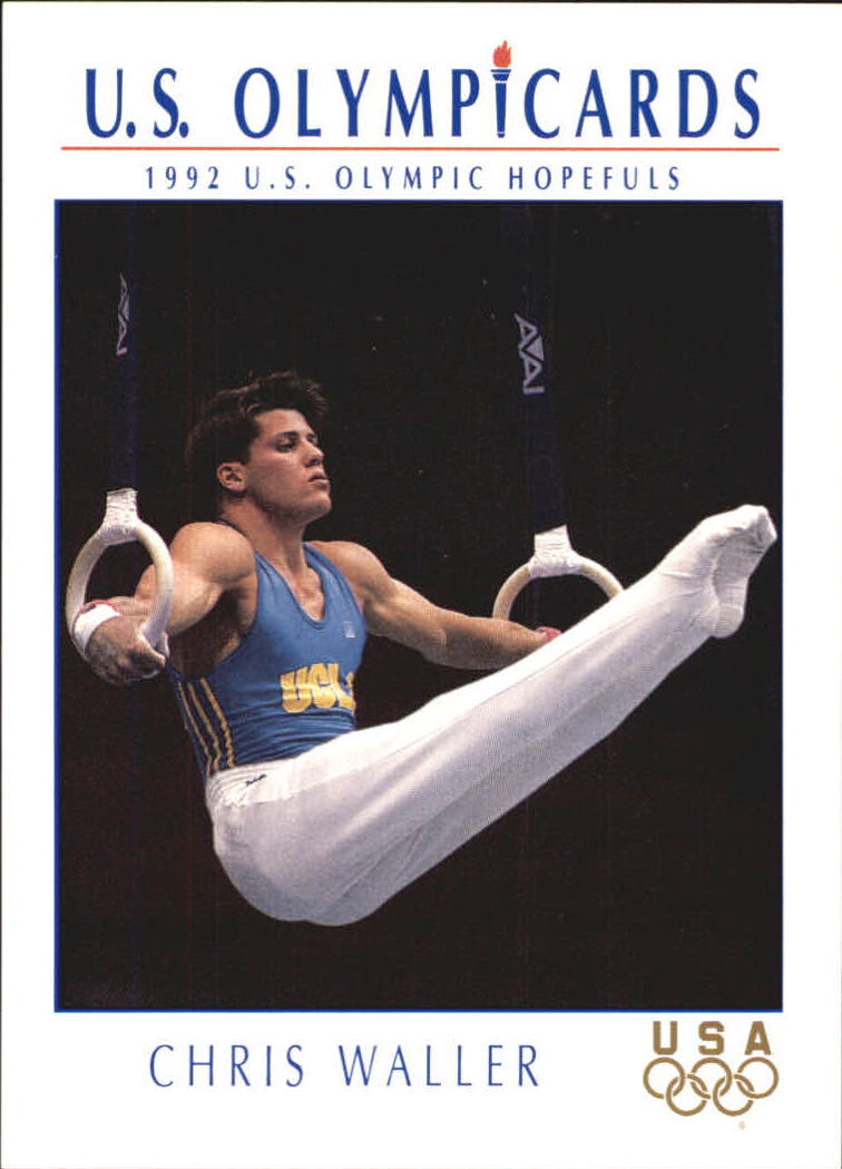 1992 Impel U.S. Olympic Hopefuls #49 Chris Waller/Gymnastics