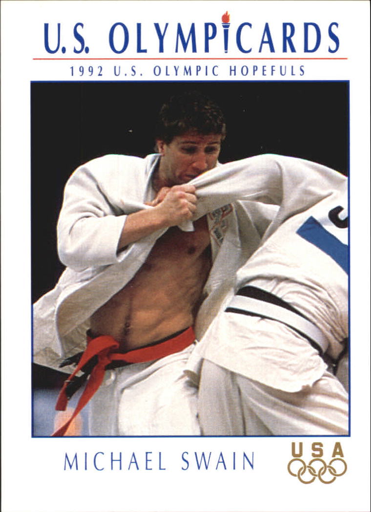 1992 Impel U.S. Olympic Hopefuls #52 Michael Swain/Judo