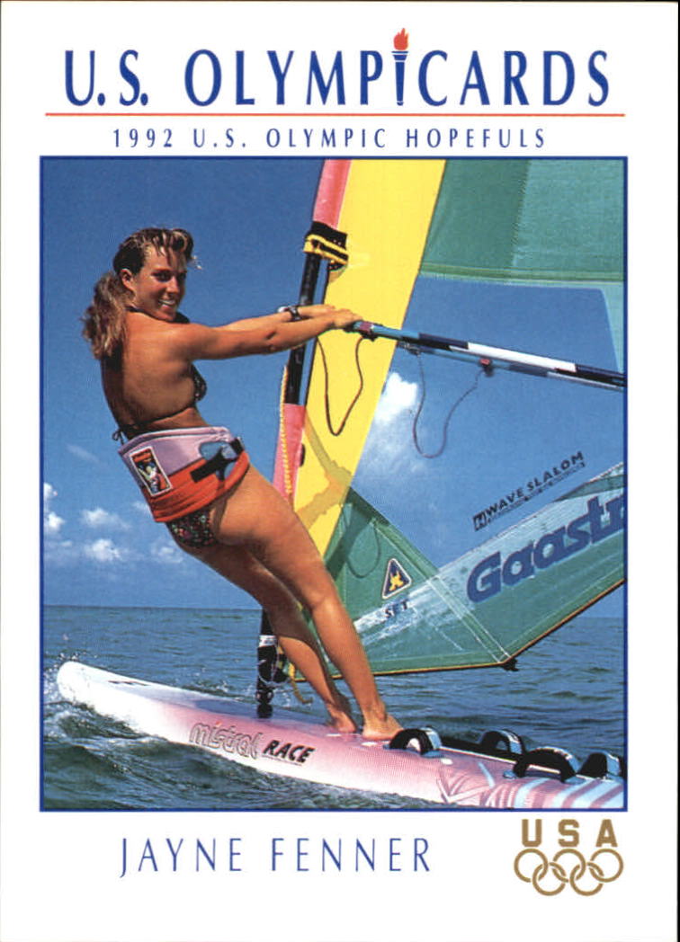1992 Impel U.S. Olympic Hopefuls #59 Jayne Fenner/Sailing