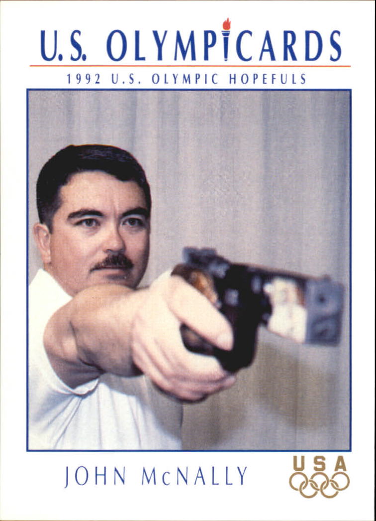1992 Impel U.S. Olympic Hopefuls #63 John McNally/Shooting