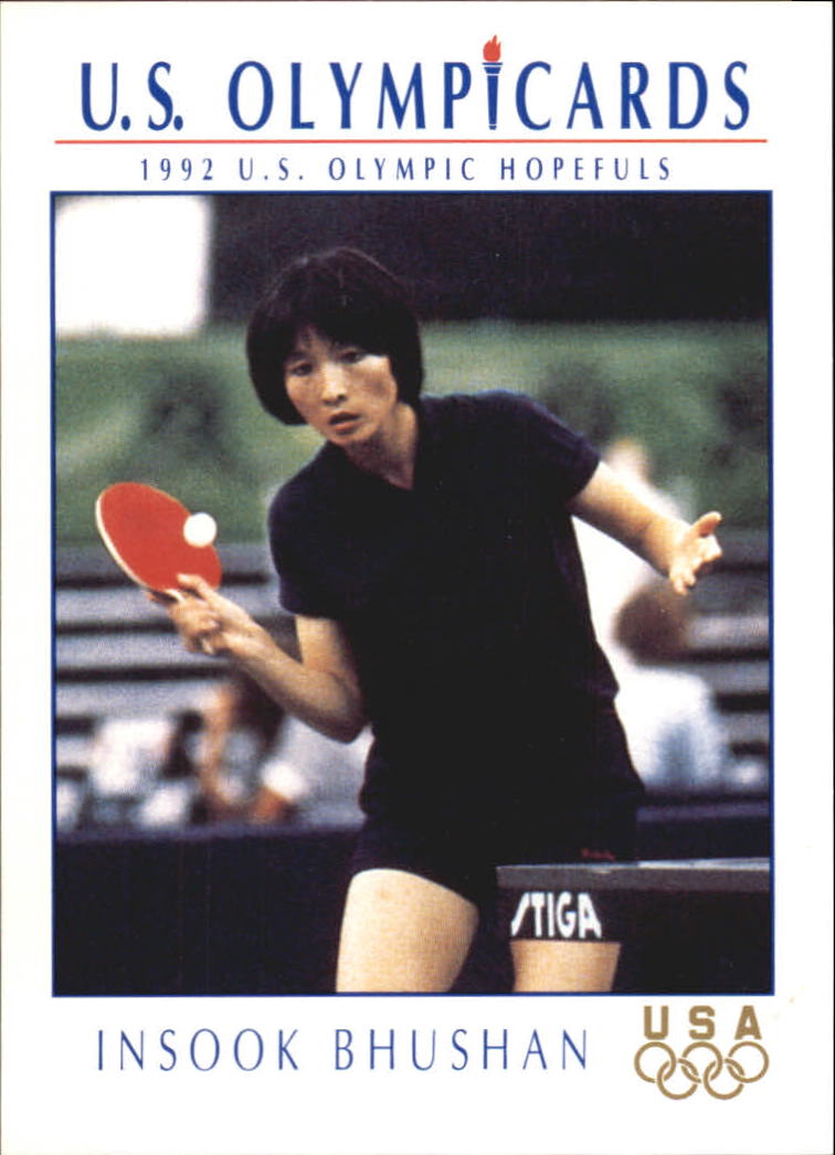 1992 Impel U.S. Olympic Hopefuls #77 Insook Bhushan/Table Tennis