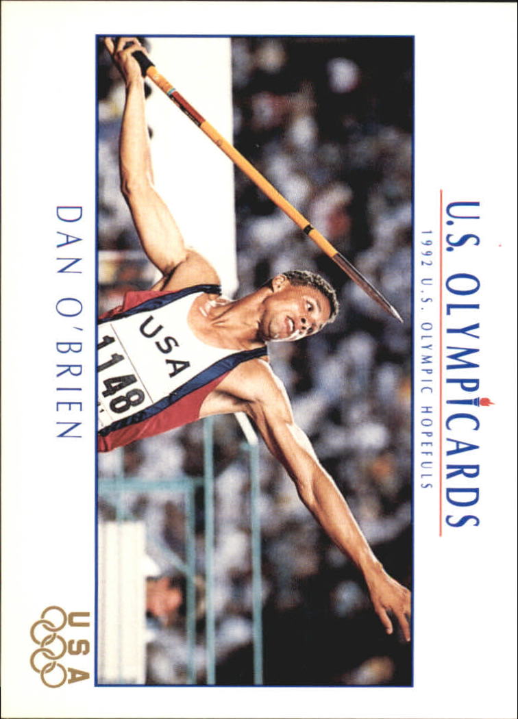 1992 Impel U.S. Olympic Hopefuls #89 Dan O'Brien/Track and Field