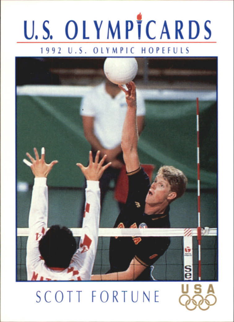 1992 Impel U.S. Olympic Hopefuls #92 Scott Fortune/Volleyball