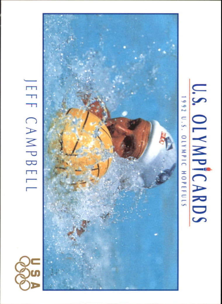 1992 Impel U.S. Olympic Hopefuls #96 Jeff Campbell/Water Polo
