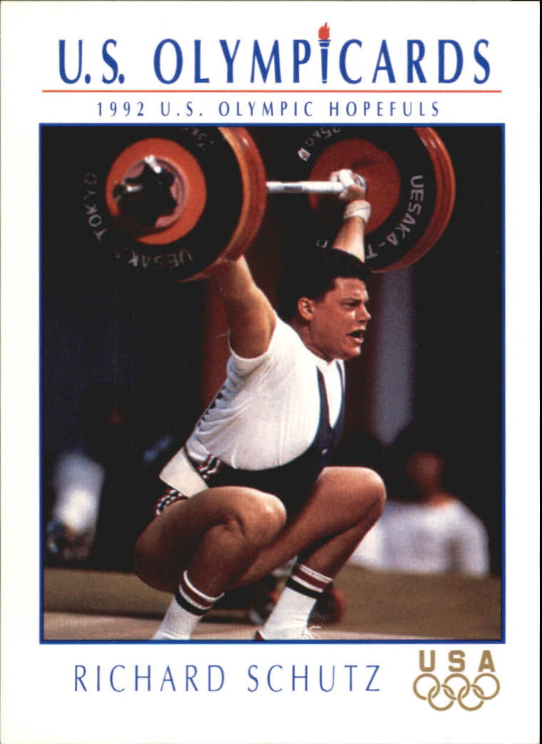 1992 Impel U.S. Olympic Hopefuls #103 Richard Schutz/Weightlifting
