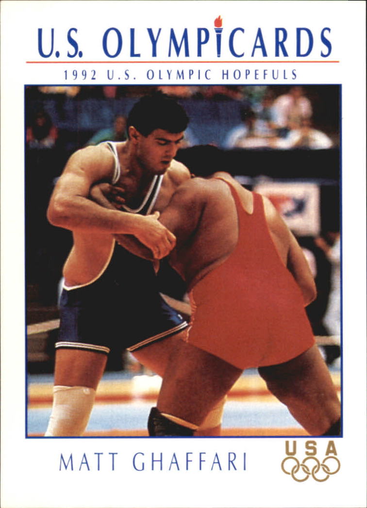1992 Impel U.S. Olympic Hopefuls #104 Matt Ghaffari/Weightlifting