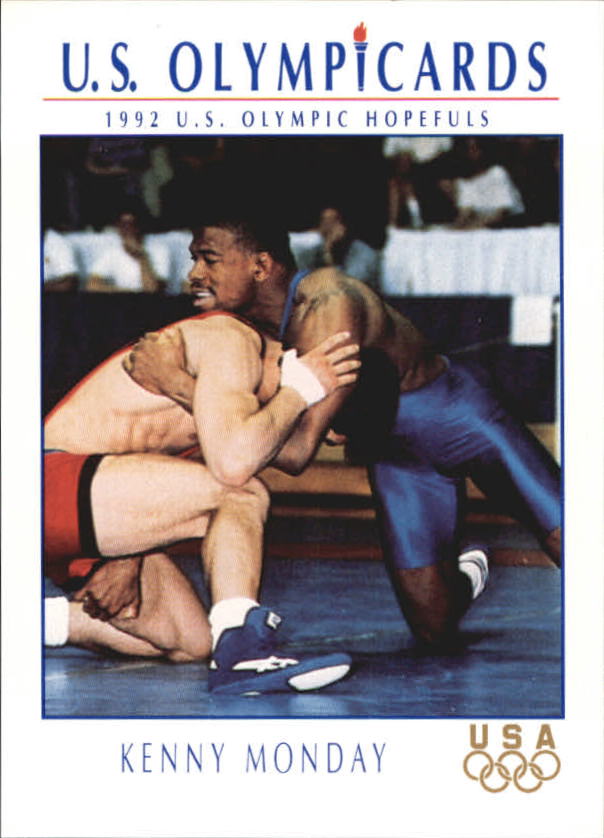 1992 Impel U.S. Olympic Hopefuls #106 Kenny Monday/Wrestling