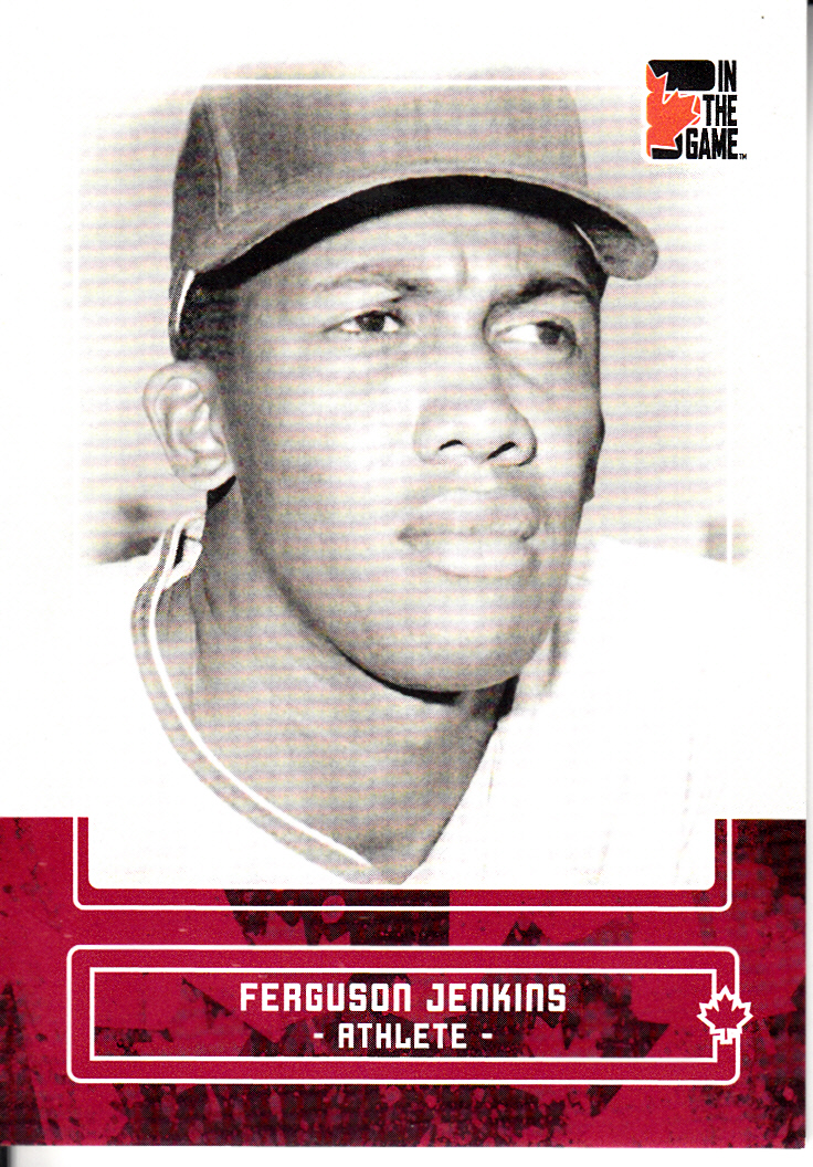 2011 In The Game Canadiana Red #27 Ferguson Jenkins