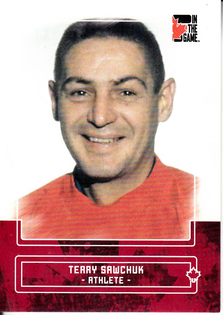 2011 In The Game Canadiana Red #90 Terry Sawchuk