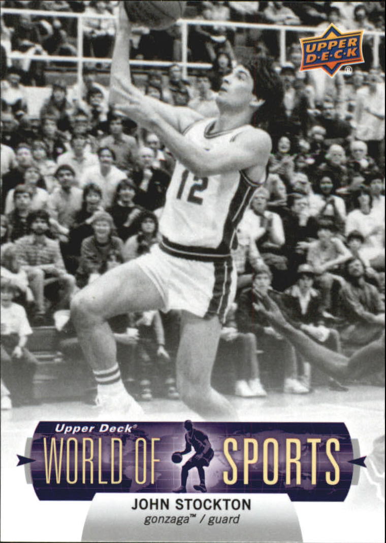 2011 Upper Deck World of Sports Multi-Sport Card #57 John Stockton