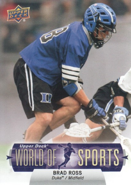 2011 Upper Deck World of Sports #180 Brad Ross