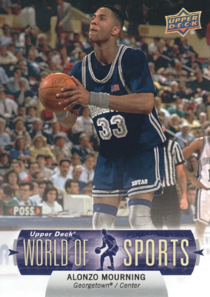 2011 Upper Deck World of Sports #313 Alonzo Mourning SP
