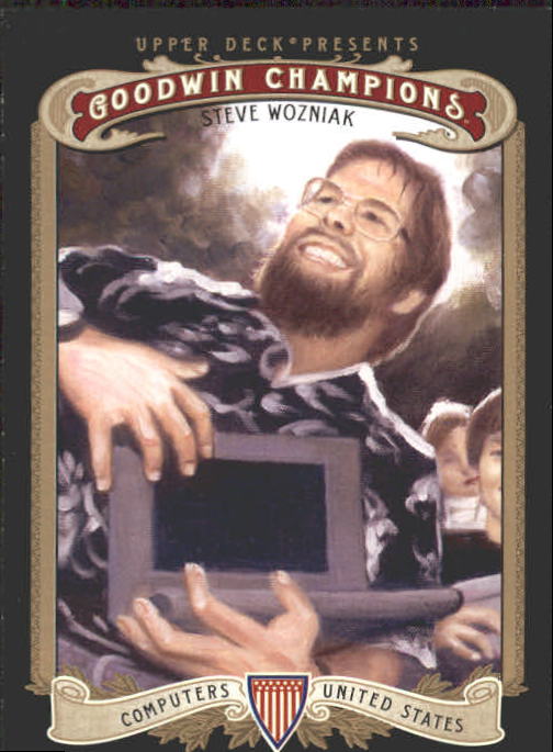 2012 Upper Deck Goodwin Champions #8A Steve Wozniak