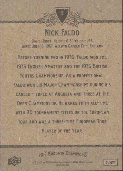A3819- 2012 Upper Deck Goodwin Champions #s 1-210+ -You Pick- 15+ FREE US SHIP - Picture 19 of 422