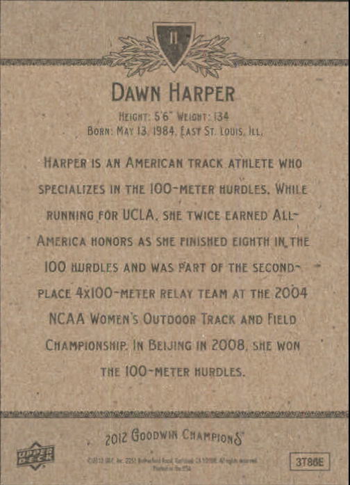 A3819- 2012 Upper Deck Goodwin Champions #s 1-210+ -You Pick- 15+ FREE US SHIP - Picture 23 of 422