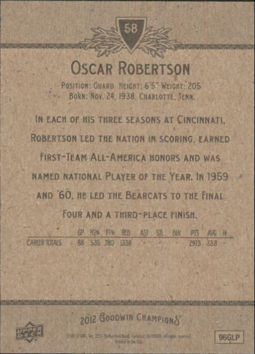 A3819- 2012 Upper Deck Goodwin Champions #s 1-210+ -You Pick- 15+ FREE US SHIP - Picture 111 of 422