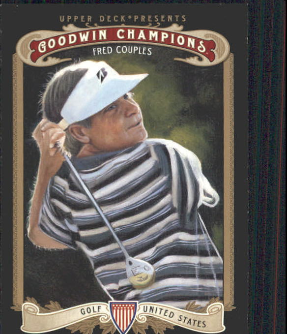 2012 Upper Deck Goodwin Champions #97 Fred Couples