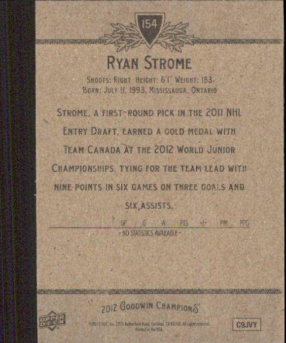 A3819- 2012 Upper Deck Goodwin Champions #s 1-210+ -You Pick- 15+ FREE US SHIP - Picture 285 of 422
