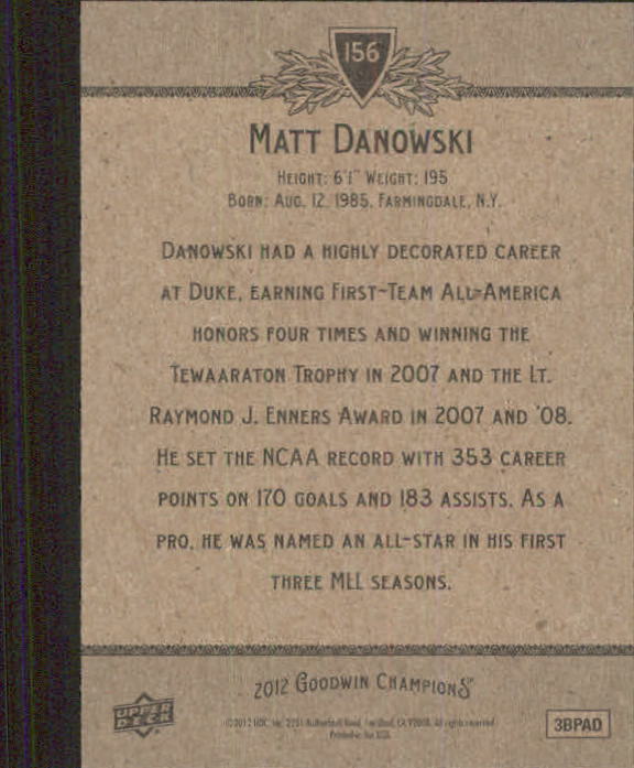 A3819- 2012 Upper Deck Goodwin Champions #s 1-210+ -You Pick- 15+ FREE US SHIP - Picture 289 of 422