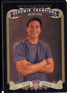 2012 Upper Deck Goodwin Champions #172 Brian Ching SP