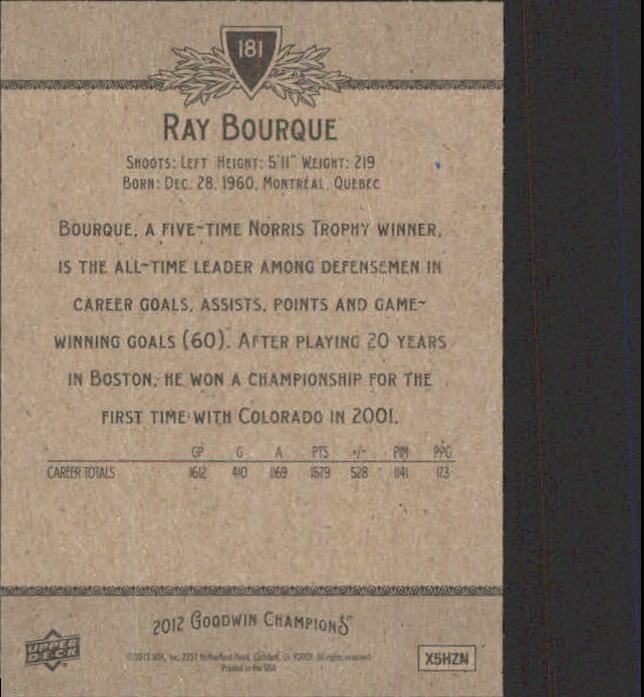 A3819- 2012 Upper Deck Goodwin Champions #s 1-210+ -You Pick- 15+ FREE US SHIP - Picture 334 of 422