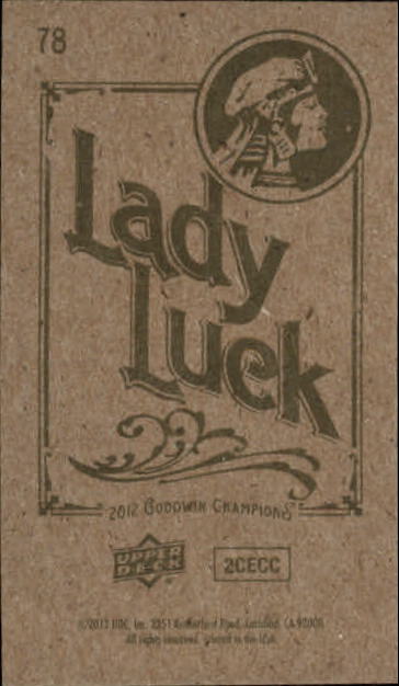 A3819- 2012 Upper Deck Goodwin Champions #s 1-210+ -You Pick- 15+ FREE US SHIP - Picture 422 of 422