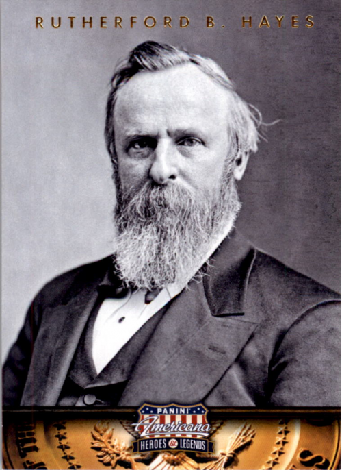 2012 Americana Heroes and Legends #19 Rutherford B. Hayes