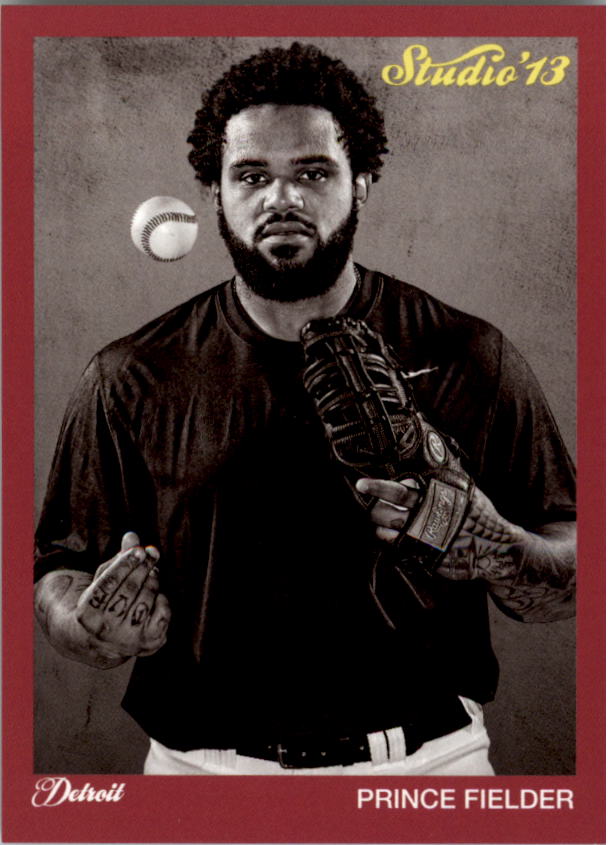 2013 Panini Father's Day Studio #8 Prince Fielder