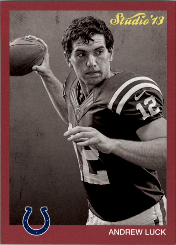 2013 Panini Father's Day Studio #23 Andrew Luck