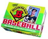 1989 Bowman Baseball Wax Box
