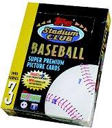 1993 Stadium Club Baseball Hobby Box Series 3