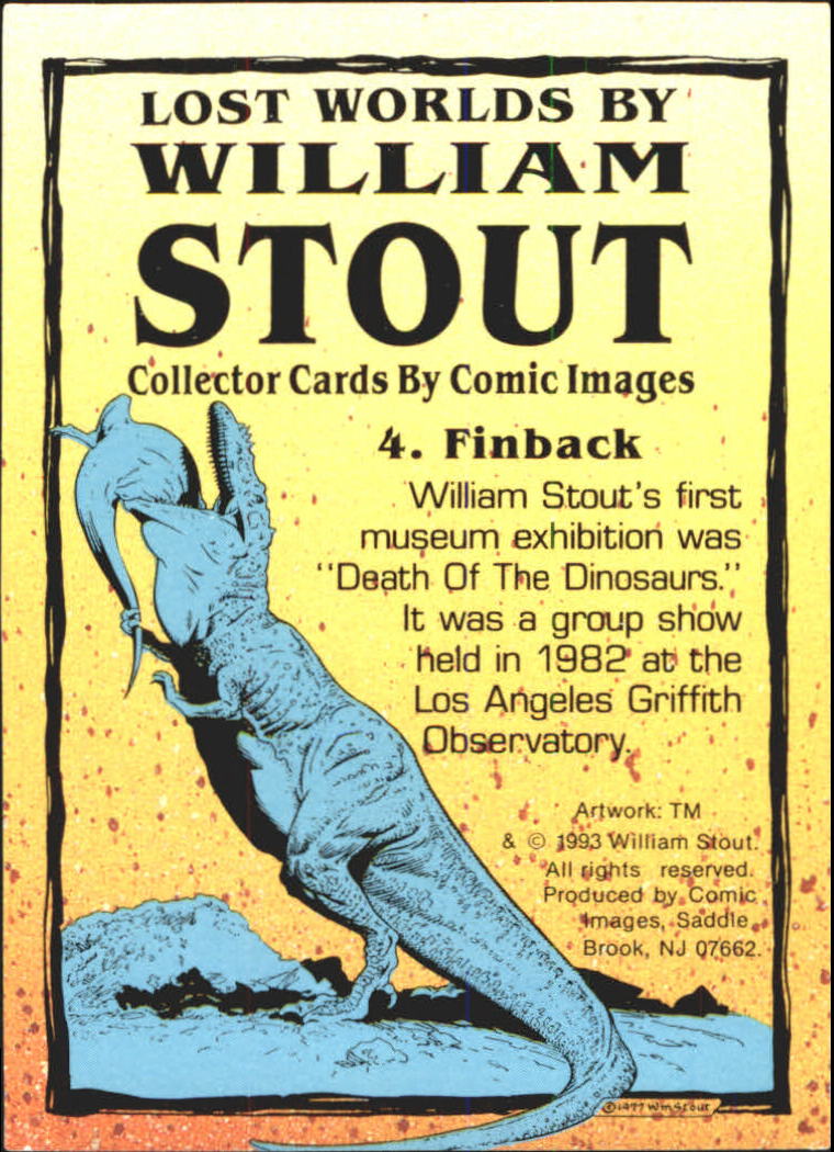 A1255- 1993 Lost Worlds by William Stout +Inserts -You Pick- 15+ FREE US SHIP - Picture 9 of 183