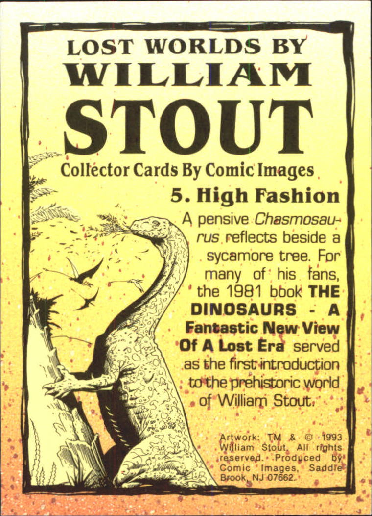 A1255- 1993 Lost Worlds by William Stout +Inserts -You Pick- 15+ FREE US SHIP - Picture 11 of 183