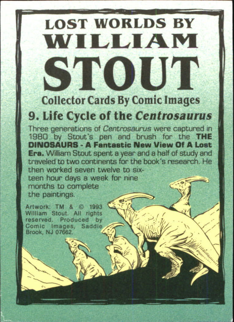 A1255- 1993 Lost Worlds by William Stout +Inserts -You Pick- 15+ FREE US SHIP - Picture 19 of 183