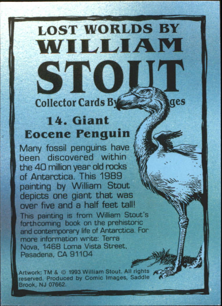 A1255- 1993 Lost Worlds by William Stout +Inserts -You Pick- 15+ FREE US SHIP - Picture 29 of 183