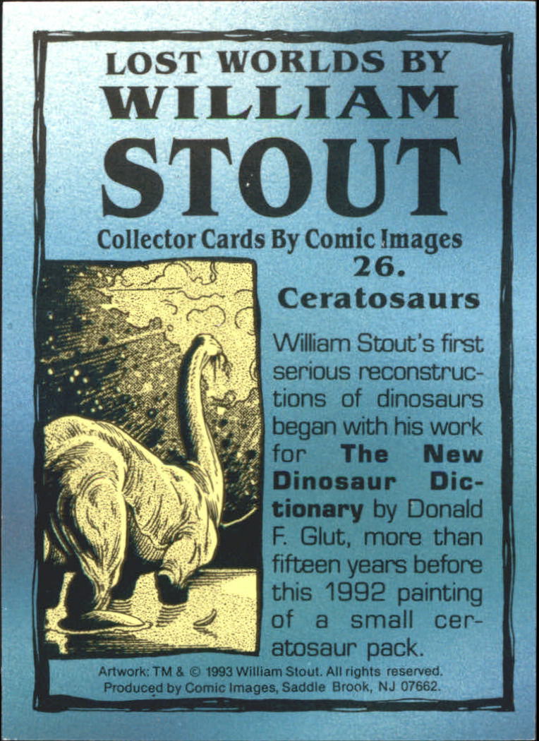 A1255- 1993 Lost Worlds by William Stout +Inserts -You Pick- 15+ FREE US SHIP - Picture 53 of 183
