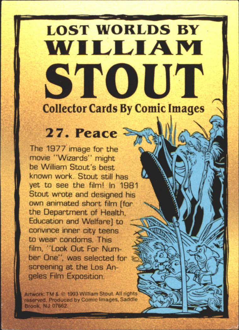 A1255- 1993 Lost Worlds by William Stout +Inserts -You Pick- 15+ FREE US SHIP - Picture 55 of 183