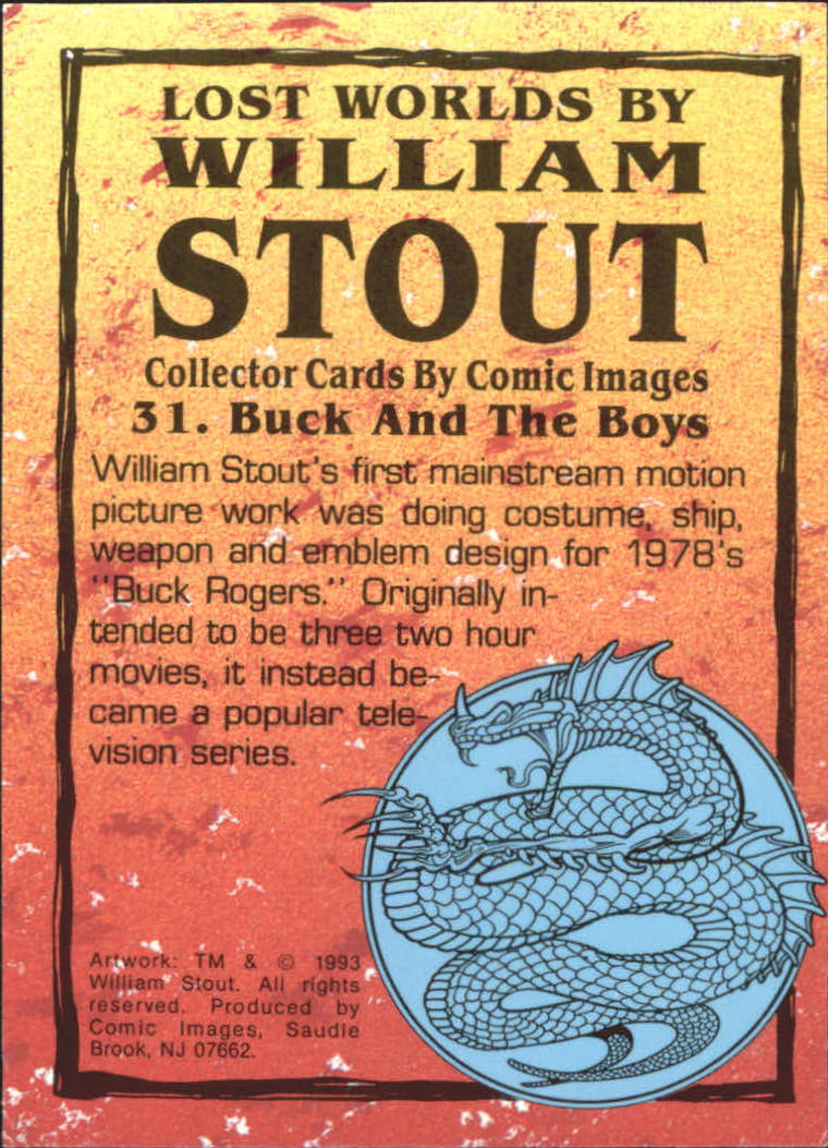 A1255- 1993 Lost Worlds by William Stout +Inserts -You Pick- 15+ FREE US SHIP - Picture 63 of 183