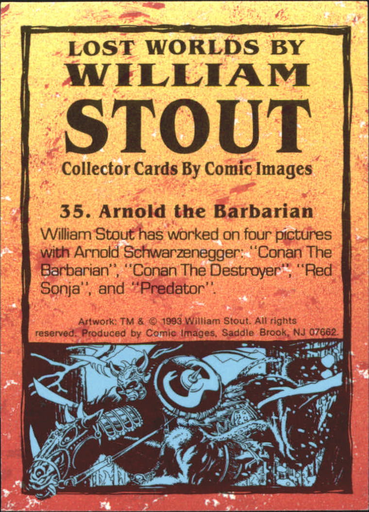 A1255- 1993 Lost Worlds by William Stout +Inserts -You Pick- 15+ FREE US SHIP - Picture 71 of 183