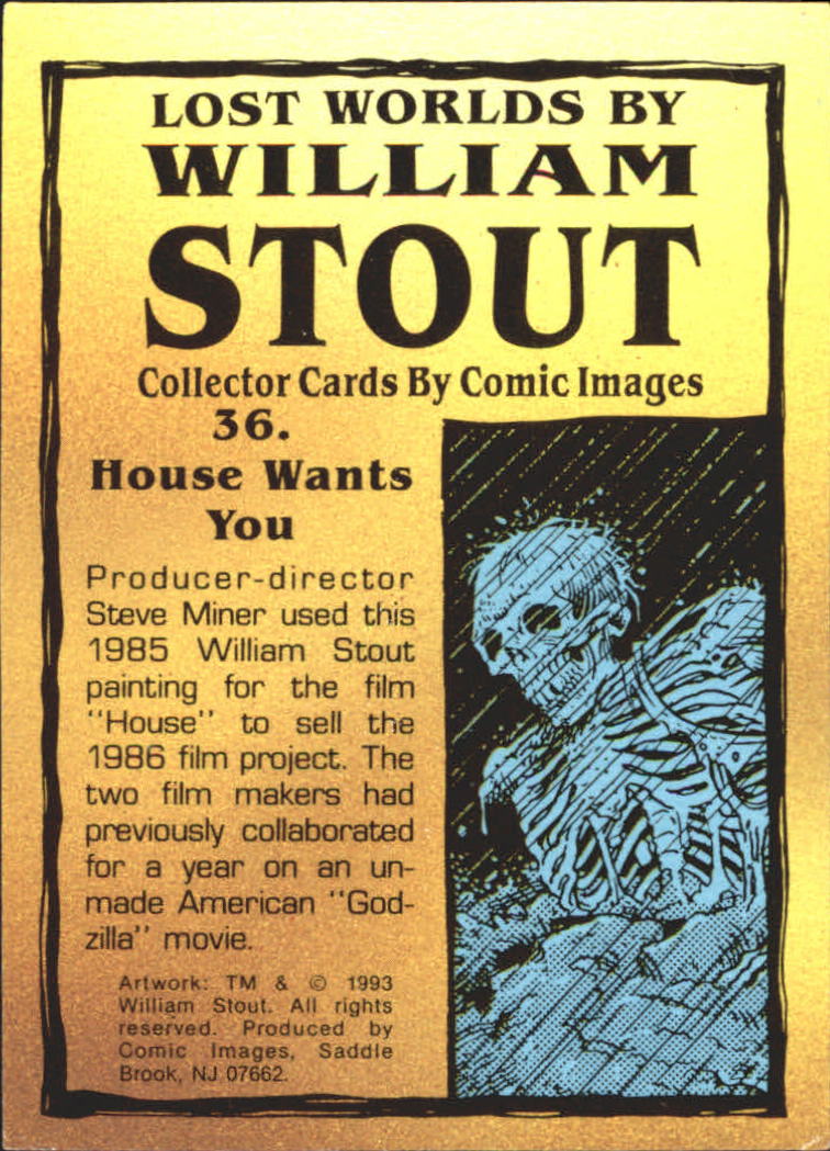 A1255- 1993 Lost Worlds by William Stout +Inserts -You Pick- 15+ FREE US SHIP - Picture 73 of 183