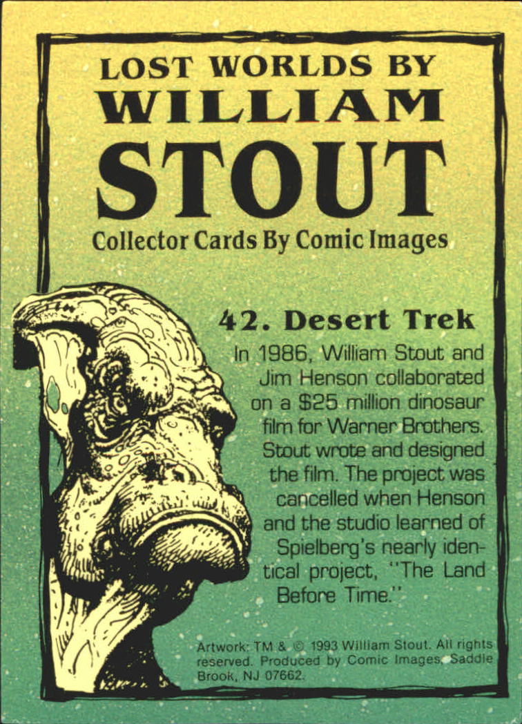 A1255- 1993 Lost Worlds by William Stout +Inserts -You Pick- 15+ FREE US SHIP - Picture 85 of 183