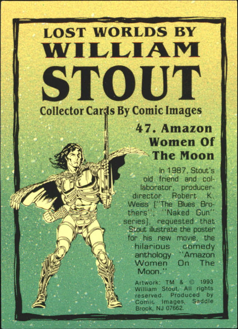 A1255- 1993 Lost Worlds by William Stout +Inserts -You Pick- 15+ FREE US SHIP - Picture 95 of 183