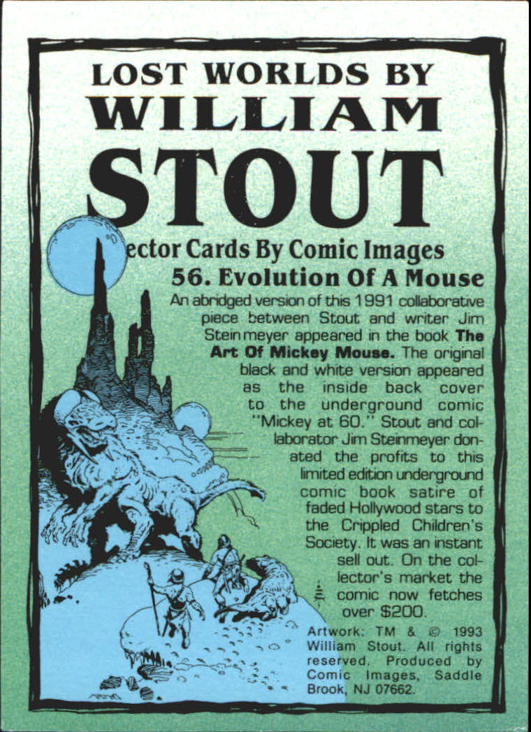 A1255- 1993 Lost Worlds by William Stout +Inserts -You Pick- 15+ FREE US SHIP - Picture 113 of 183