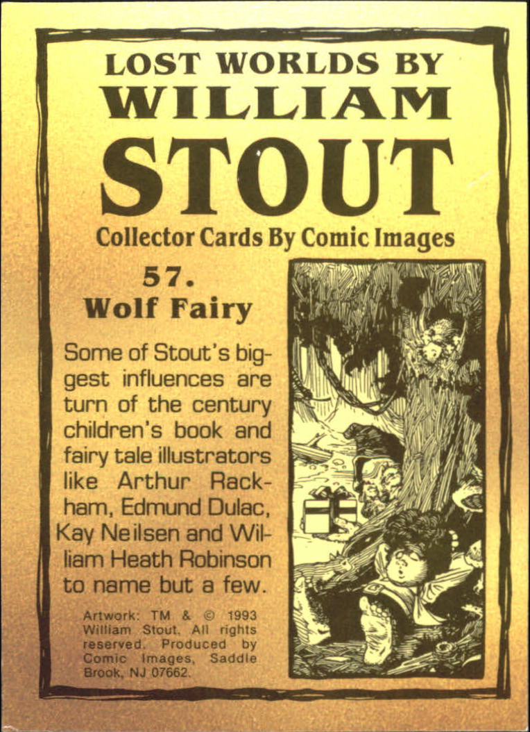 A1255- 1993 Lost Worlds by William Stout +Inserts -You Pick- 15+ FREE US SHIP - Picture 115 of 183